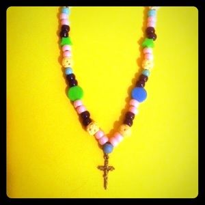 Lamb Of God Crucifix Necklace